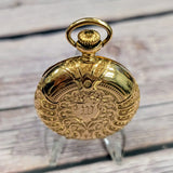 1903 Lady Waltham Dress Pocket Watch 14K Gold Hunter Case 0s 16 Jewels