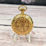 1903 Lady Waltham Dress Pocket Watch 14K Gold Hunter Case 0s 16 Jewels