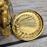 1903 Lady Waltham Dress Pocket Watch 14K Gold Hunter Case 0s 16 Jewels