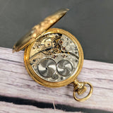 1903 Lady Waltham Dress Pocket Watch 14K Gold Hunter Case 0s 16 Jewels