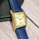 1951 Bulova Westover Watch Cal. 8AC 17 Jewels Fancy Tank Case Wristwatch U.S.A.