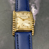 1951 Bulova Westover Watch Cal. 8AC 17 Jewels Fancy Tank Case Wristwatch U.S.A.