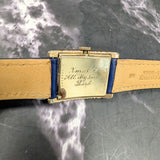 1951 Bulova Westover Watch Cal. 8AC 17 Jewels Fancy Tank Case Wristwatch U.S.A.