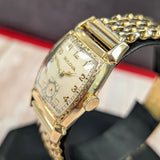 Vintage Bulova Cadet "D" Dress Watch 15 Jewels Cal. 10BC Tonneau Case Wristwatch