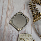 Vintage Bulova Cadet "D" Dress Watch 15 Jewels Cal. 10BC Tonneau Case Wristwatch