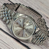 1968 Rolex Date Watch 1500 34mm 26 Jewels Cal. 1570 Wristwatch ALL S.S.