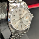 1968 Rolex Date Watch 1500 34mm 26 Jewels Cal. 1570 Wristwatch ALL S.S.