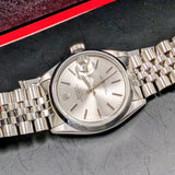 1968 Rolex Date Watch 1500 34mm 26 Jewels Cal. 1570 Wristwatch ALL S.S.