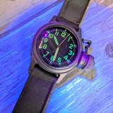 Circa 1942 Elgin UDT Diver Canteen WWII Watch Military U.S.N. Wristwatch