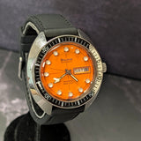 Bulova 1971 Oceanographer "V" Snorkel Watch "Devil Diver" Watch 666 Feet Automatic Wristwatch