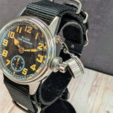 1950 Elgin USN Buships Diver Canteen-Style Watch Grade 554 15 Jewels Military-Style Wristwatch UDT 5