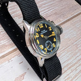 1950 Elgin USN Buships Diver Canteen-Style Watch Grade 554 15 Jewels Military-Style Wristwatch UDT 5