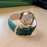 1974 Bulova Accutron Spaceview Watch Oval Case Tuning Fork Wristwatch Vintage