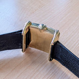 1950 Lord Elgin Watch Tank Case Grade 626 21 Jewels 14K GF Flexible Lugs 4625