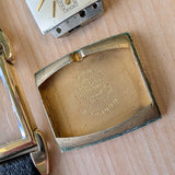 1950 Lord Elgin Watch Tank Case Grade 626 21 Jewels 14K GF Flexible Lugs 4625