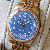 Oris Big Crown Automatic Watch 40mm Bronze Pointer Date Wristwatch - Box & Papers - 01 754 7741 3165 0782001