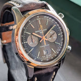 Breitling Transocean Chronograph 38 Watch U41310 Two-Tone Automatic Wristwatch