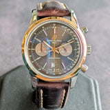 Breitling Transocean Chronograph 38 Watch U41310 Two-Tone Automatic Wristwatch