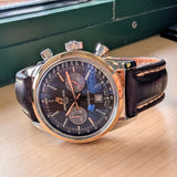 Breitling Transocean Chronograph 38 Watch U41310 Two-Tone Automatic Wristwatch
