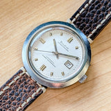 Bulova 1968 Oceanographer "E" Automatic Watch 38mm Super Waterproof Swiss Made