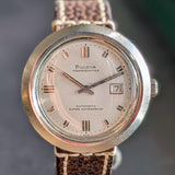Bulova 1968 Oceanographer "E" Automatic Watch 38mm Super Waterproof Swiss Made