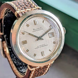 Bulova 1968 Oceanographer "E" Automatic Watch 38mm Super Waterproof Swiss Made