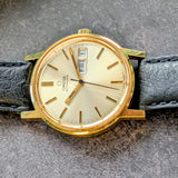 1975 Omega Automatic Calendar Watch 166.0117 Cal. 1020 17 Jewels 35mm Wristwatch
