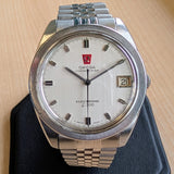 Omega Chronometer Electronic f300Hz Watch 196.001 36mm S.S. ESA 9162 Wristwatch