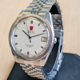 Omega Chronometer Electronic f300Hz Watch 196.001 36mm S.S. ESA 9162 Wristwatch