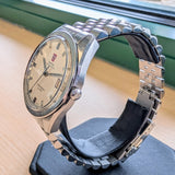 Omega Chronometer Electronic f300Hz Watch 196.001 36mm S.S. ESA 9162 Wristwatch