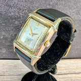 1953 Elgin DuraPower Edgewater Watch Cal. 674 17J Shockmaster Tank Case 6552