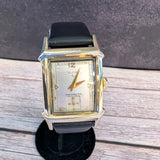 1953 Elgin DuraPower Edgewater Watch Cal. 674 17J Shockmaster Tank Case 6552