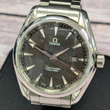 OMEGA Seamaster Aqua Terra Watch 231.10.39.61.06.001 Date Quartz ALL S.S. 1538