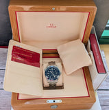 Omega Seamaster Professional Diver 300M Watch 42mm Blue Dial & Bezel ALL S.S. - Full Set