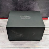 Gevril Hudson Yards Automatic Watch 48803R 43mm Blue Dial 2-Tone S.S. & Rubber Strap - ALL Original 2-Box & Papers