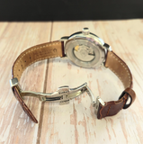 Bulova Accutron Amerigo Automatic Watch 63B021 41mm S.S. Swiss Made Wristwatch