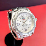 TAG Heuer Link Professional 41mm stainless steel sunburst silver dial