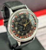 Vintage Mido pointer-date hand with red tip