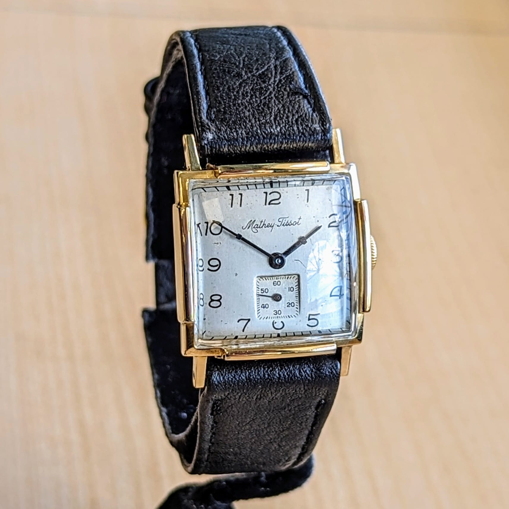 Vintage MATHEY-TISSOT Watch 17 Jewels Swiss Wristwatch 10K GF