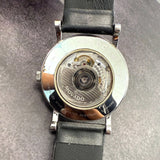 Movado Museum Automatic Watch 84F41891 42mm White Dial Wristwatch 2-Box & Papers