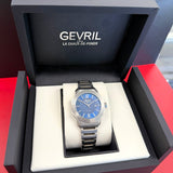 Gevril Hudson Yards Automatic Diver Watch Model 48800 325/500 Display Back - Box & Papers