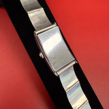 Elgin Art Deco Tank Watch 1930s Vintage Tank Dial Aztec Revival Bracelet