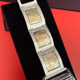 Elgin Art Deco Tank Watch 1930s Vintage Tank Dial Aztec Revival Bracelet