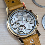 1960s FRAMONT Parking Alarm Wristwatch Date Indicator 36.5mm Swiss Watch