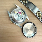 1966 Rolex Datejust 1601 36mm Black Dial Two-Tone Case and Bracelet