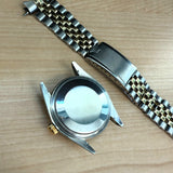 1966 Rolex Datejust 1601 36mm Black Dial Two-Tone Case and Bracelet