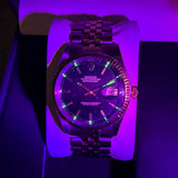 1966 Rolex Datejust 1601 36mm Black Dial Two-Tone Case and Bracelet