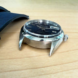 1969 Rolex Oysterdate Precision Watch 6694 Blue Dial 34mm Stainless Steel