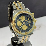 Breitling Chronomat Evolution Automatic Watch C13356 44mm 18K Rose Gold S.S.