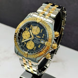 Breitling Chronomat Evolution Automatic Watch C13356 44mm 18K Rose Gold S.S.